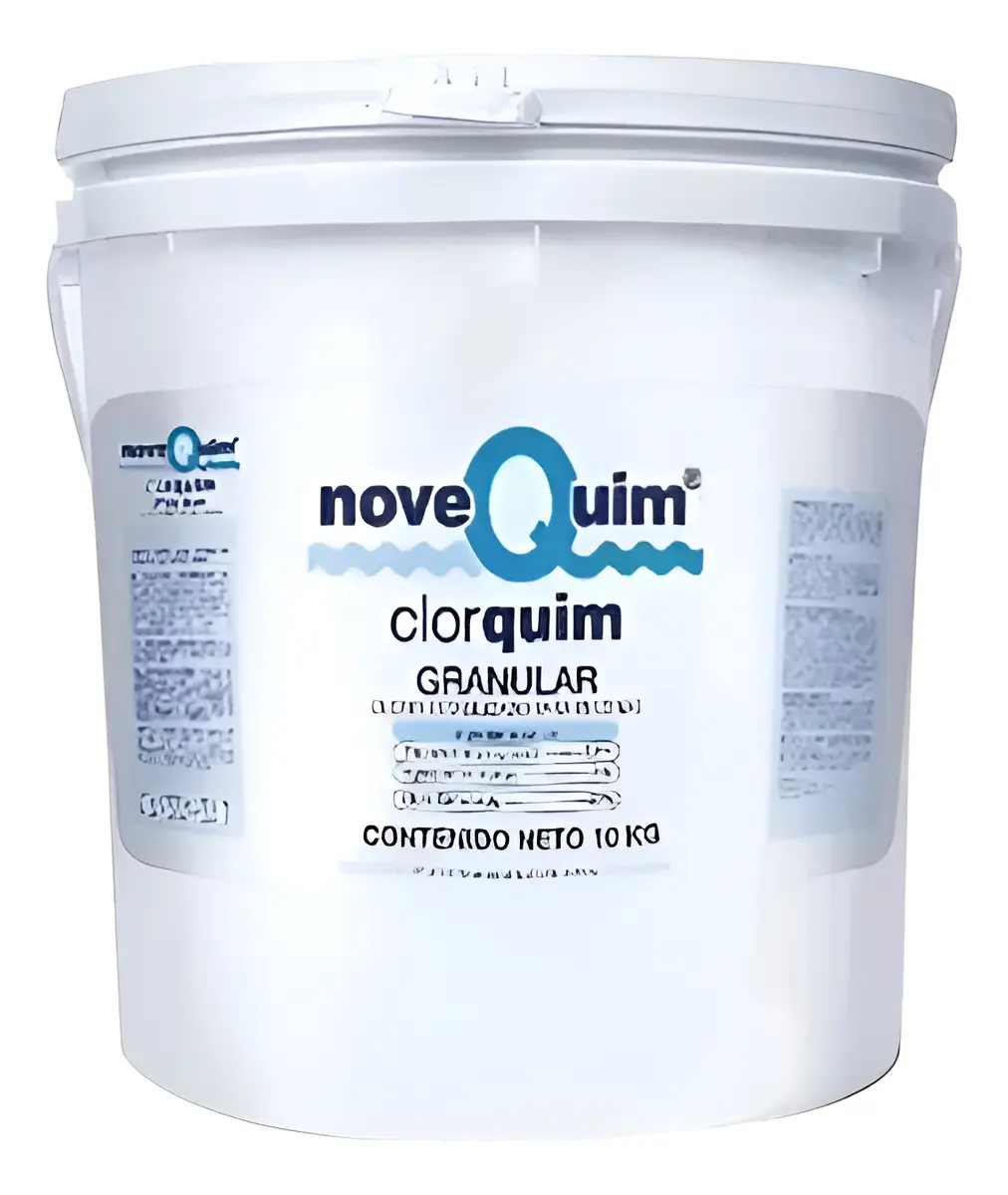 Cloro Para Alberca Clorquim Novequim 10 Kg. Granular